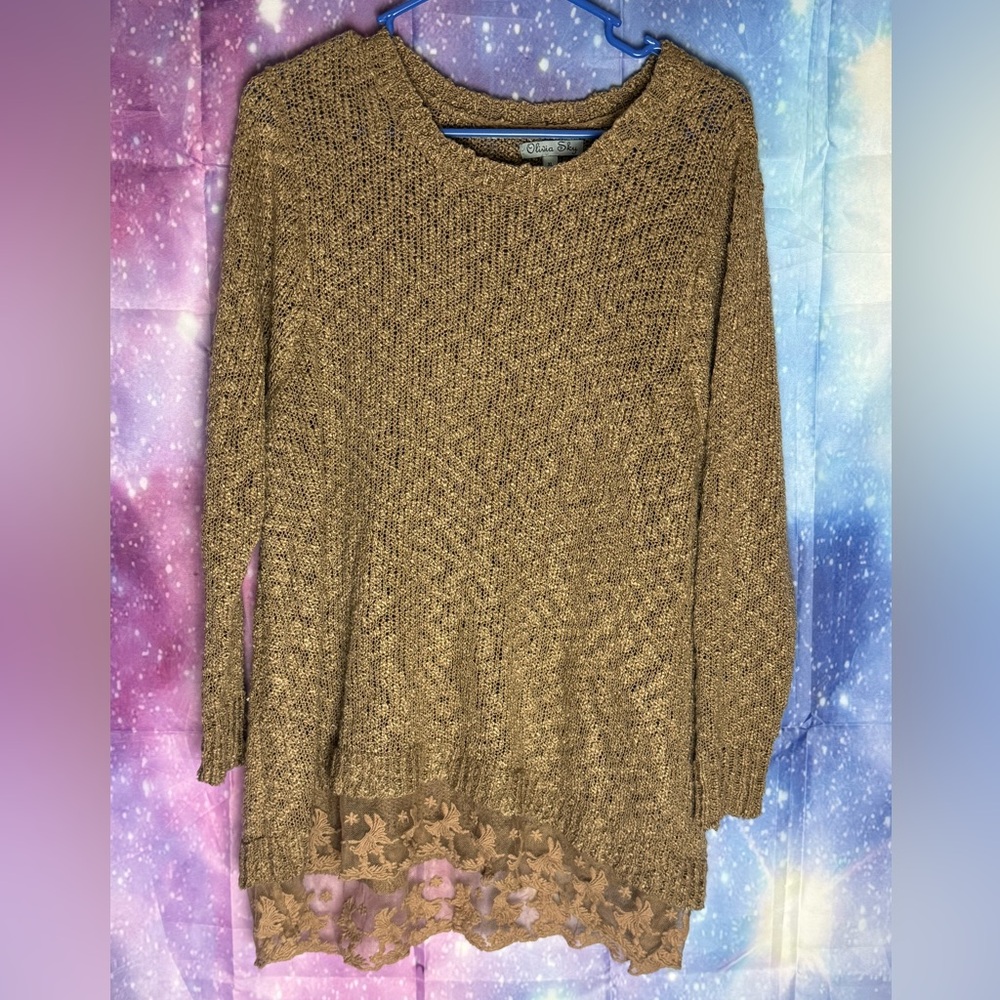 Olivia sky sweater 🛍